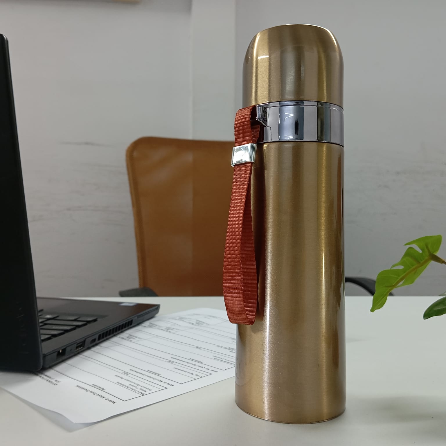 SS GOLDEN VACCUM FLASK