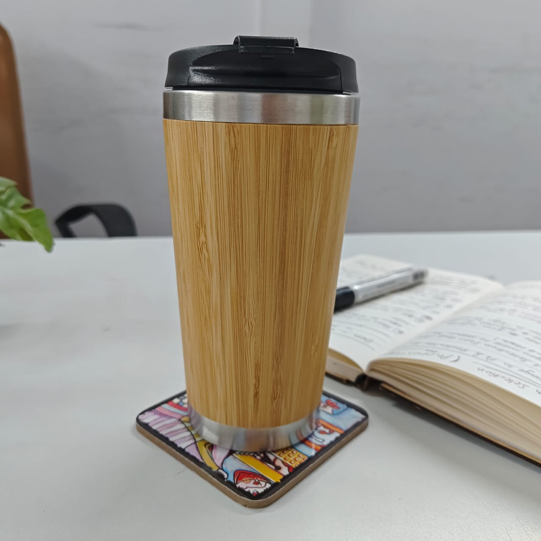 WOODEN COFFEE TUMBLER