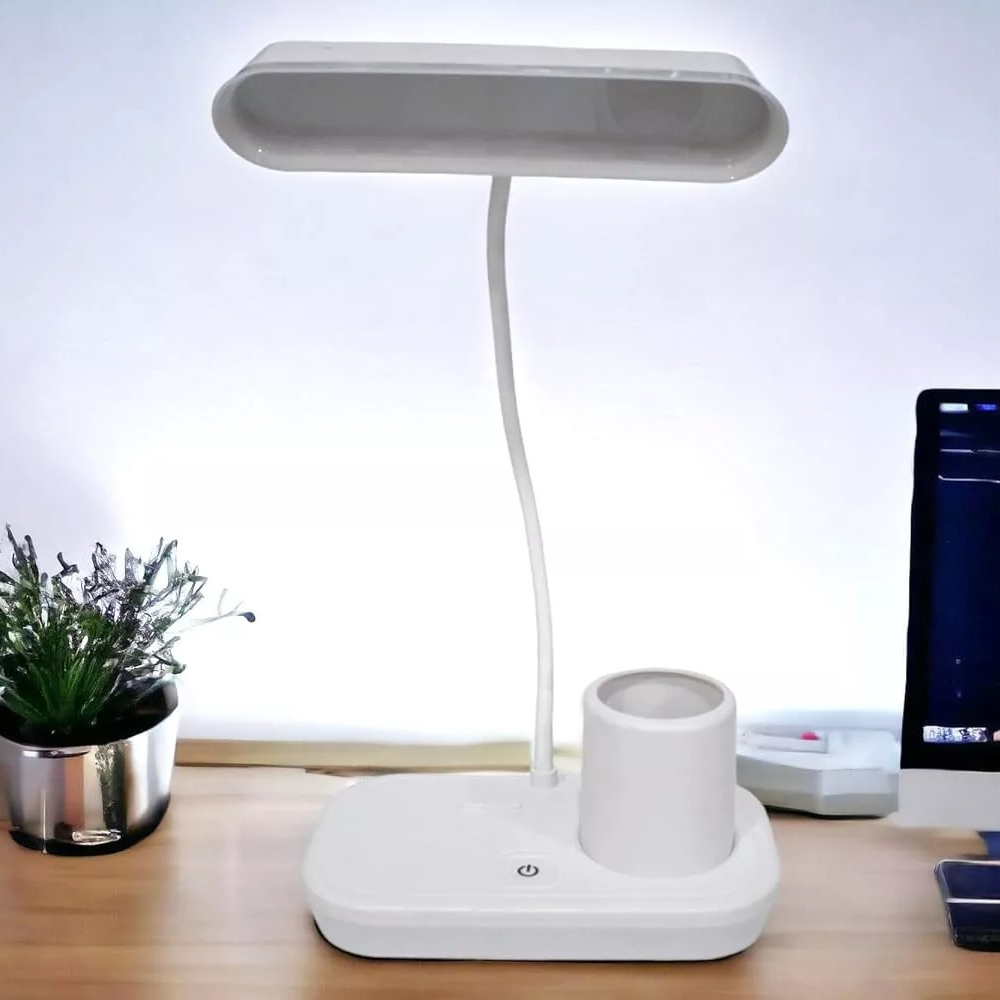 LED LAMP WITH PEN HOLDER