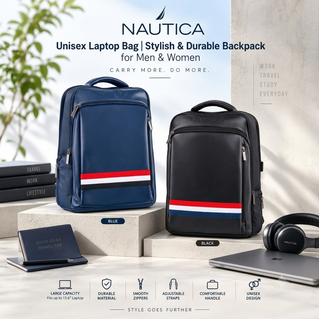 Nautica Unisex Laptop Bag