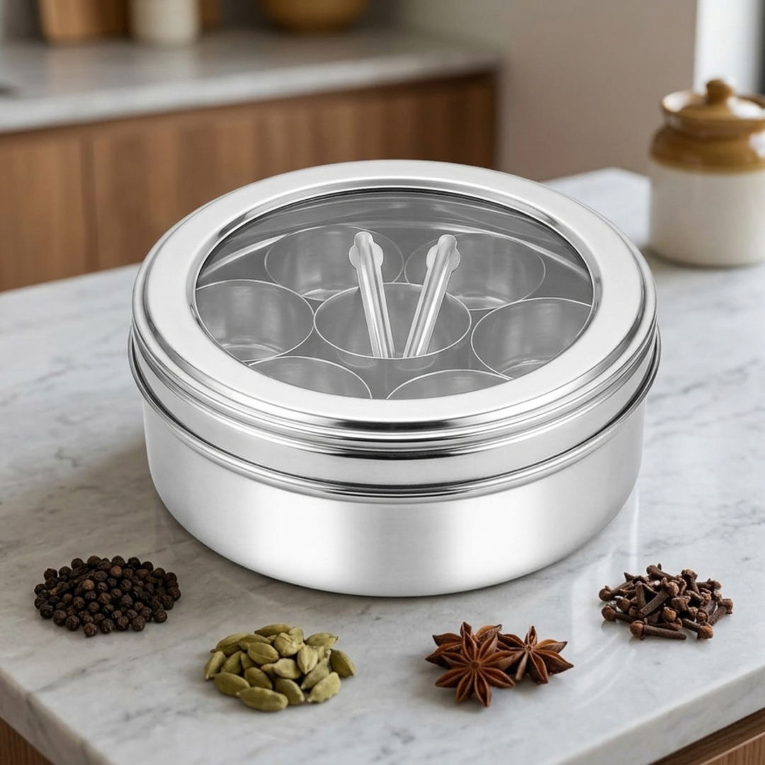 Stainless Steel Masala Box
