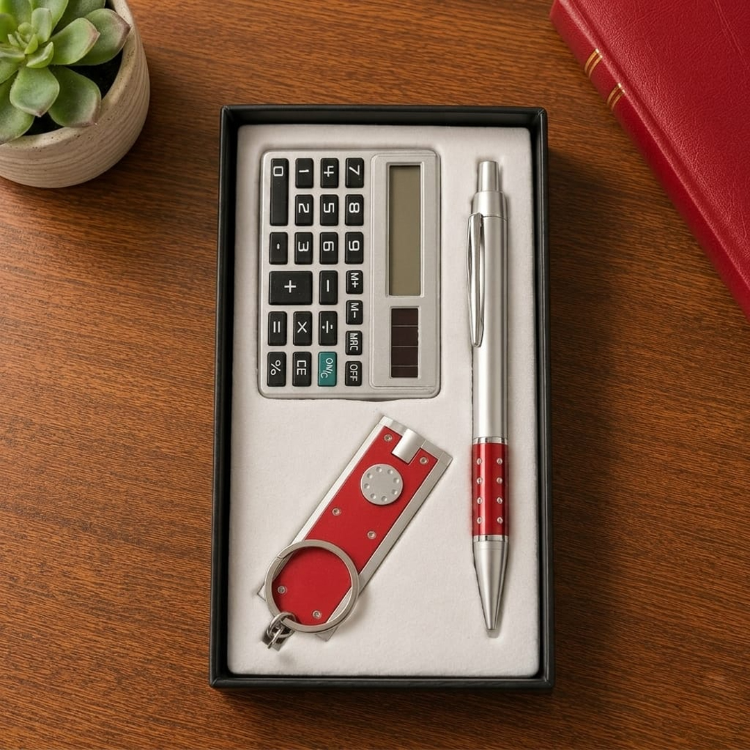 Pen AND  Calculator  3 in 1 set