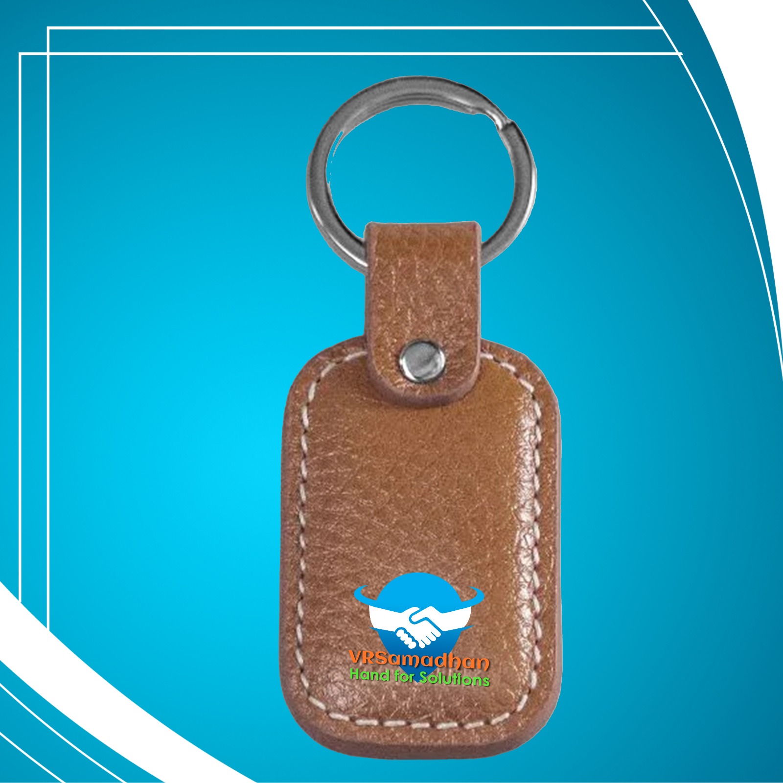 PROMOTIONAL LEATHER KEYCHAINS