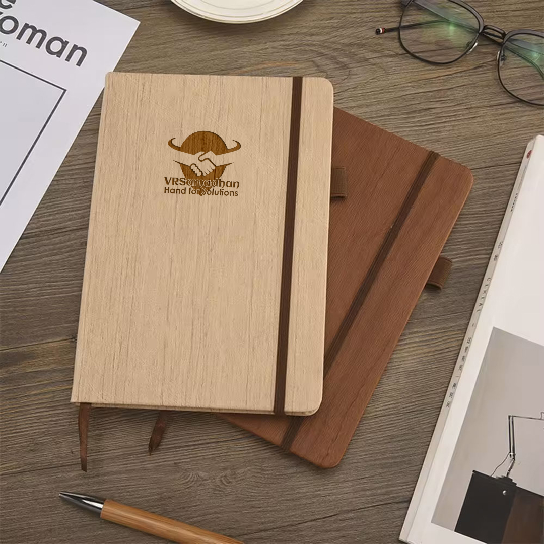 CORPORATE WOODEN DIARY