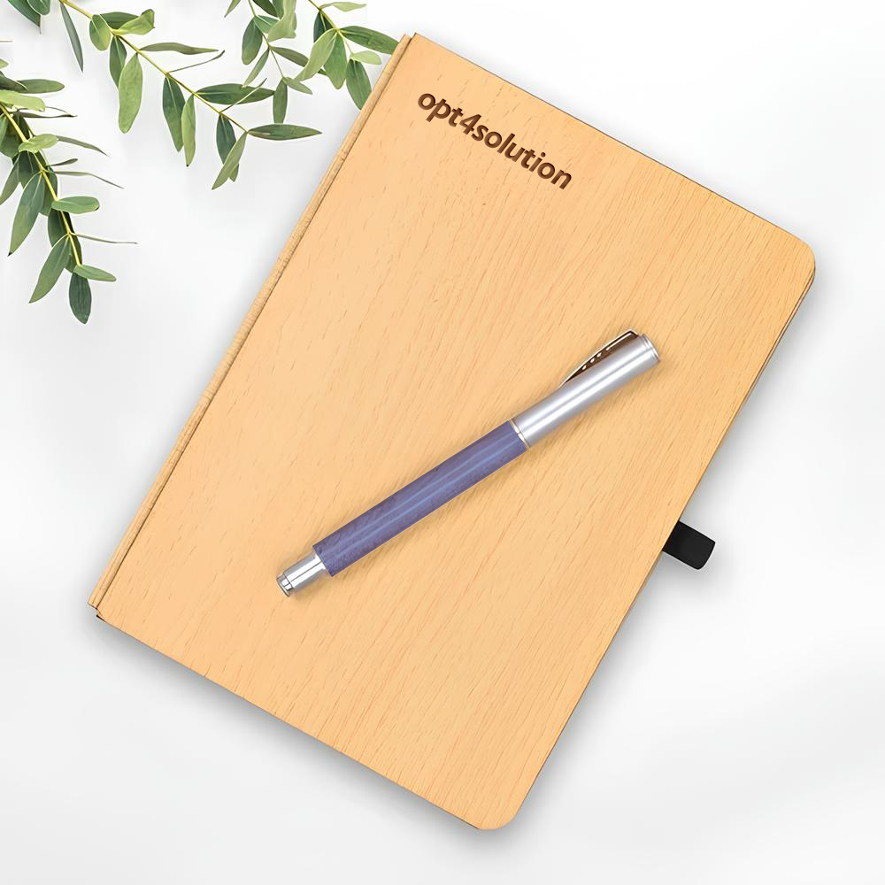 CORPORATE WOODEN DIARY