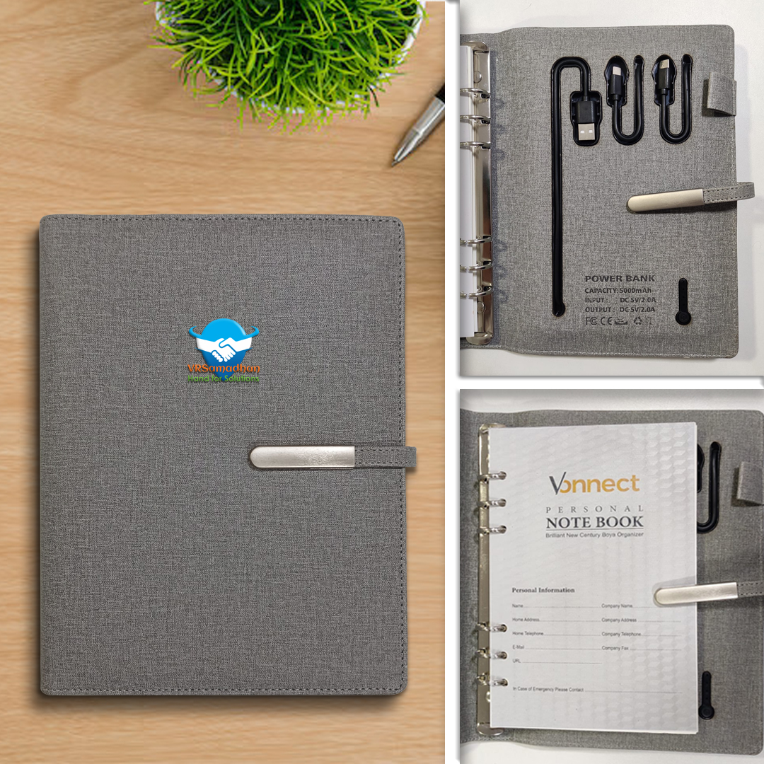 CORPORATE DIARY WITH POWER BANK