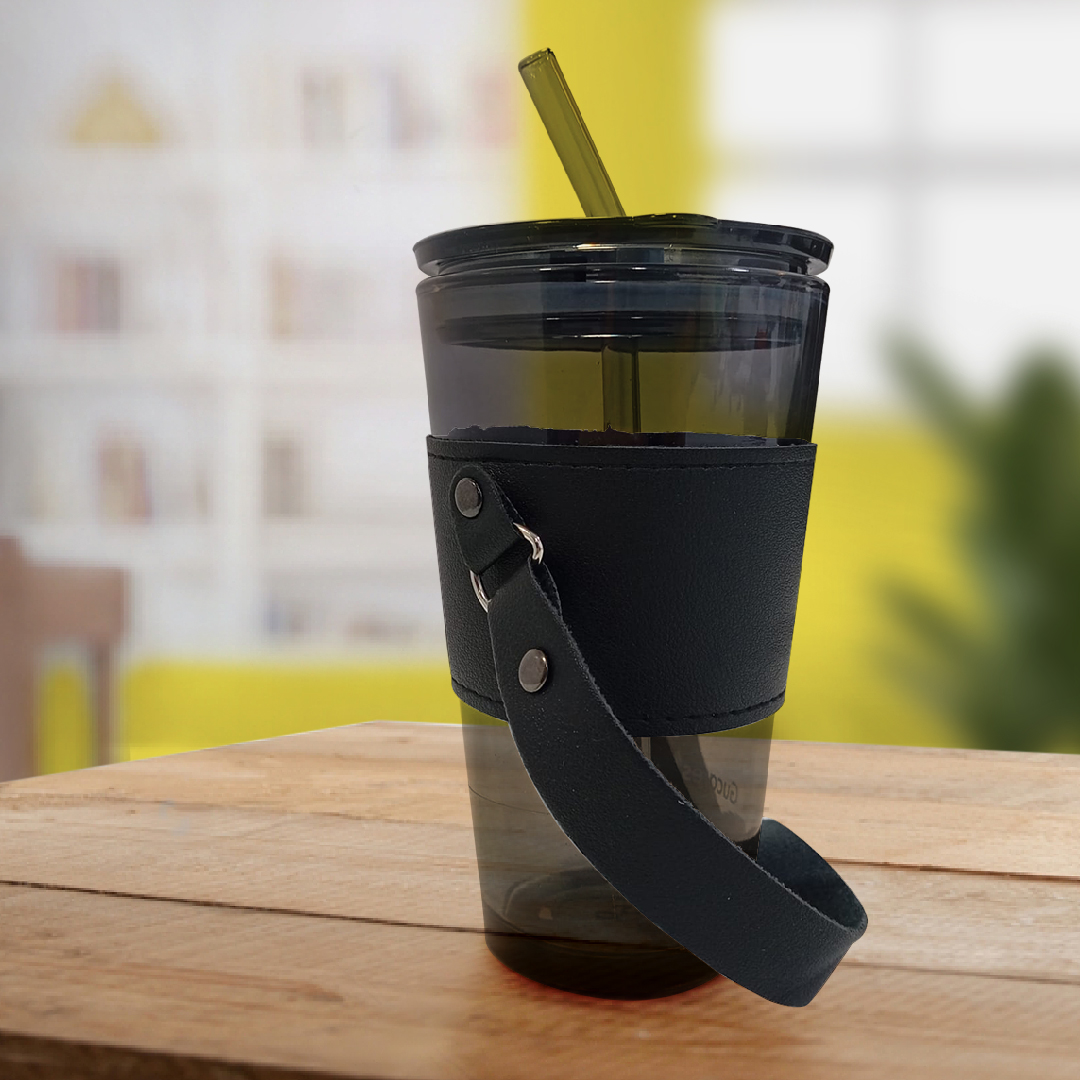 SILICONE TRAVEL MUG with STRAW